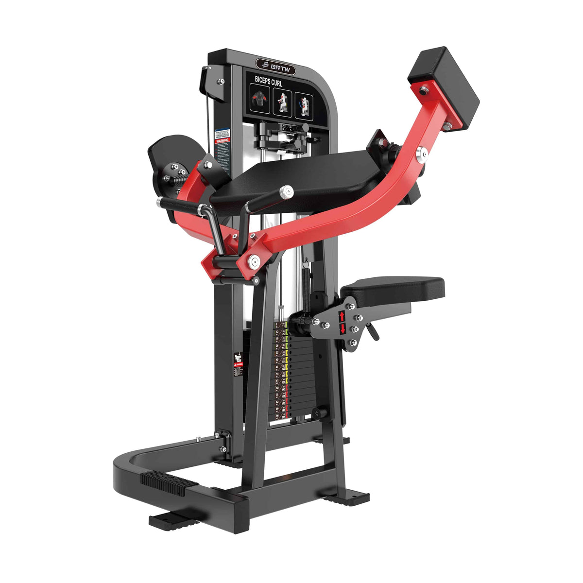 Reload Biceps Curl Pin Loaded Machine | [HS-X Series] - Fitness Hero