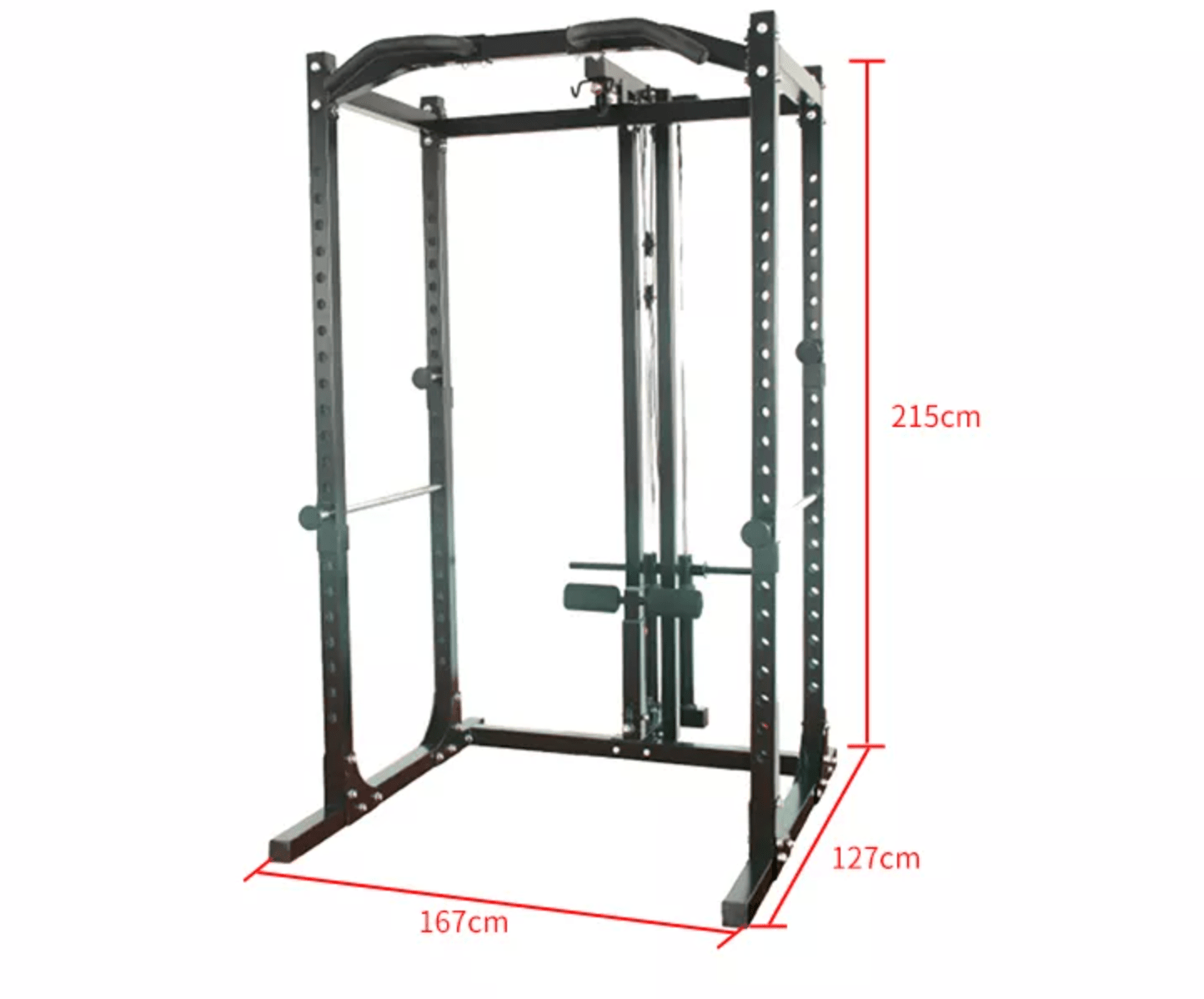 Endurance Pro Lat Power Rack & Bench Package - Fitness Hero
