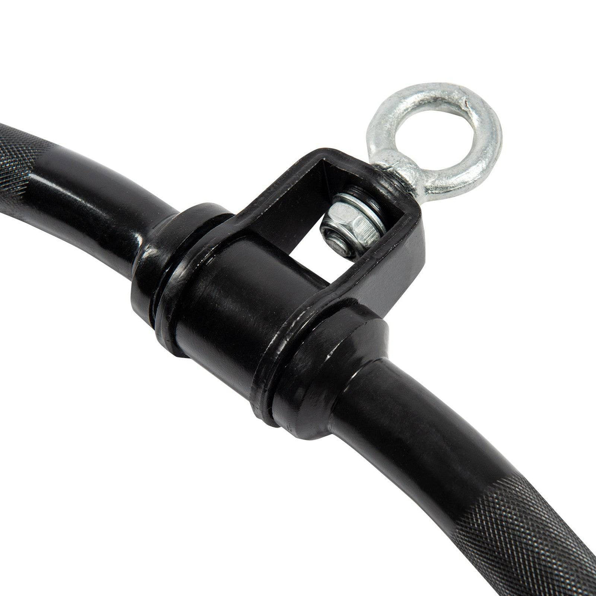 Revolving Black Curl Bar 28&quot;