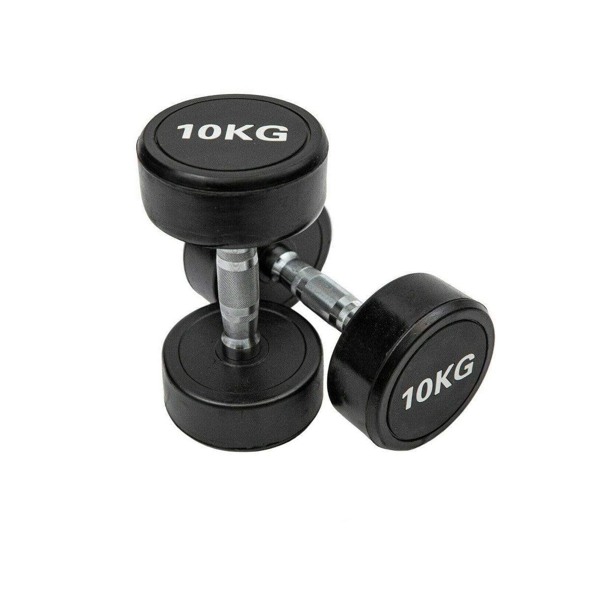 Commercial Round PU Dumbbell Full Set | 12 Pairs - Fitness Hero