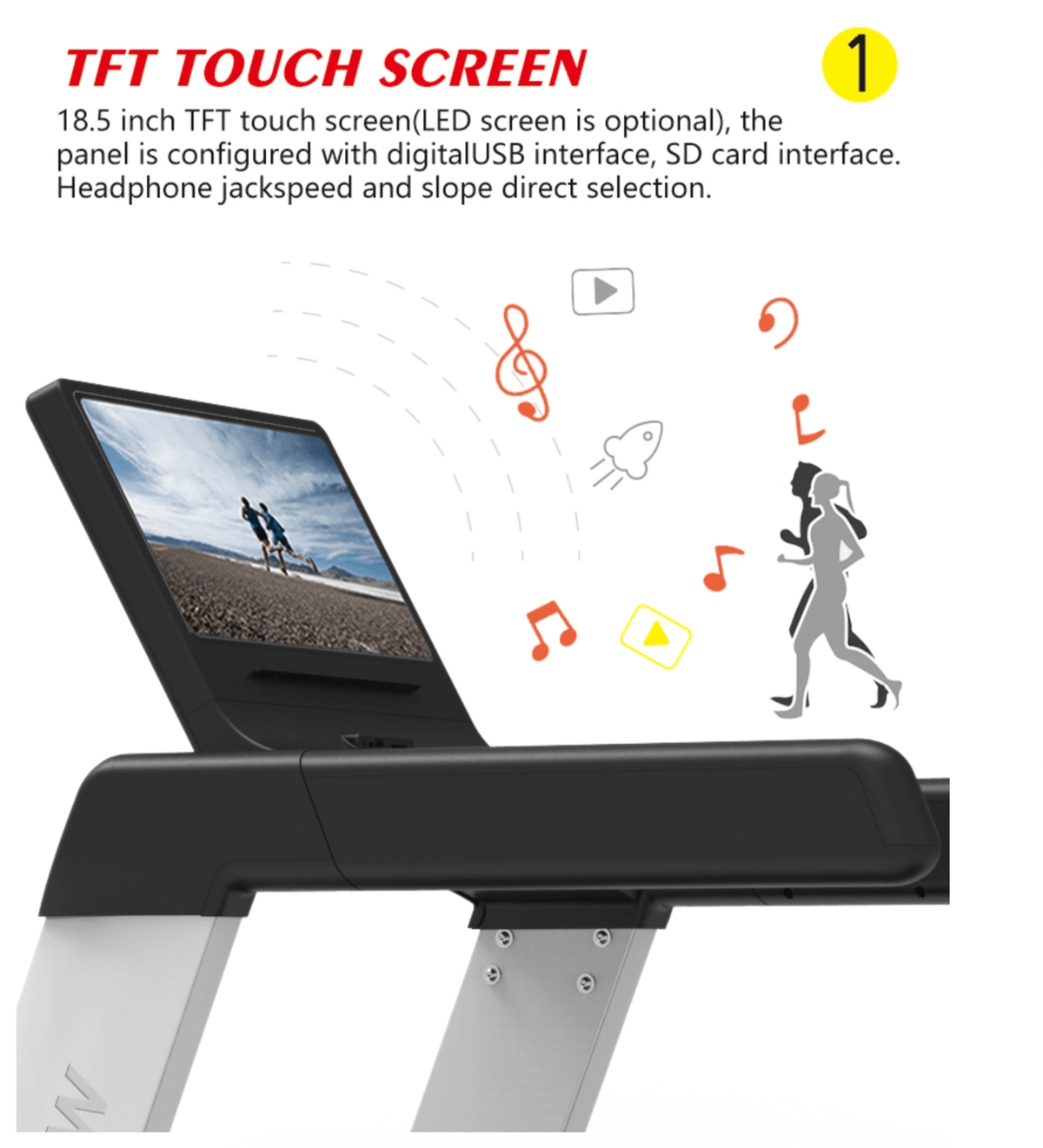 Reload Pro TX-2 Commercial Treadmill - Fitness Hero