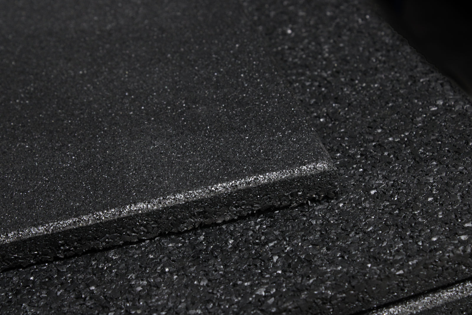 20mm Black premium rubber gym tiles Fitness Hero