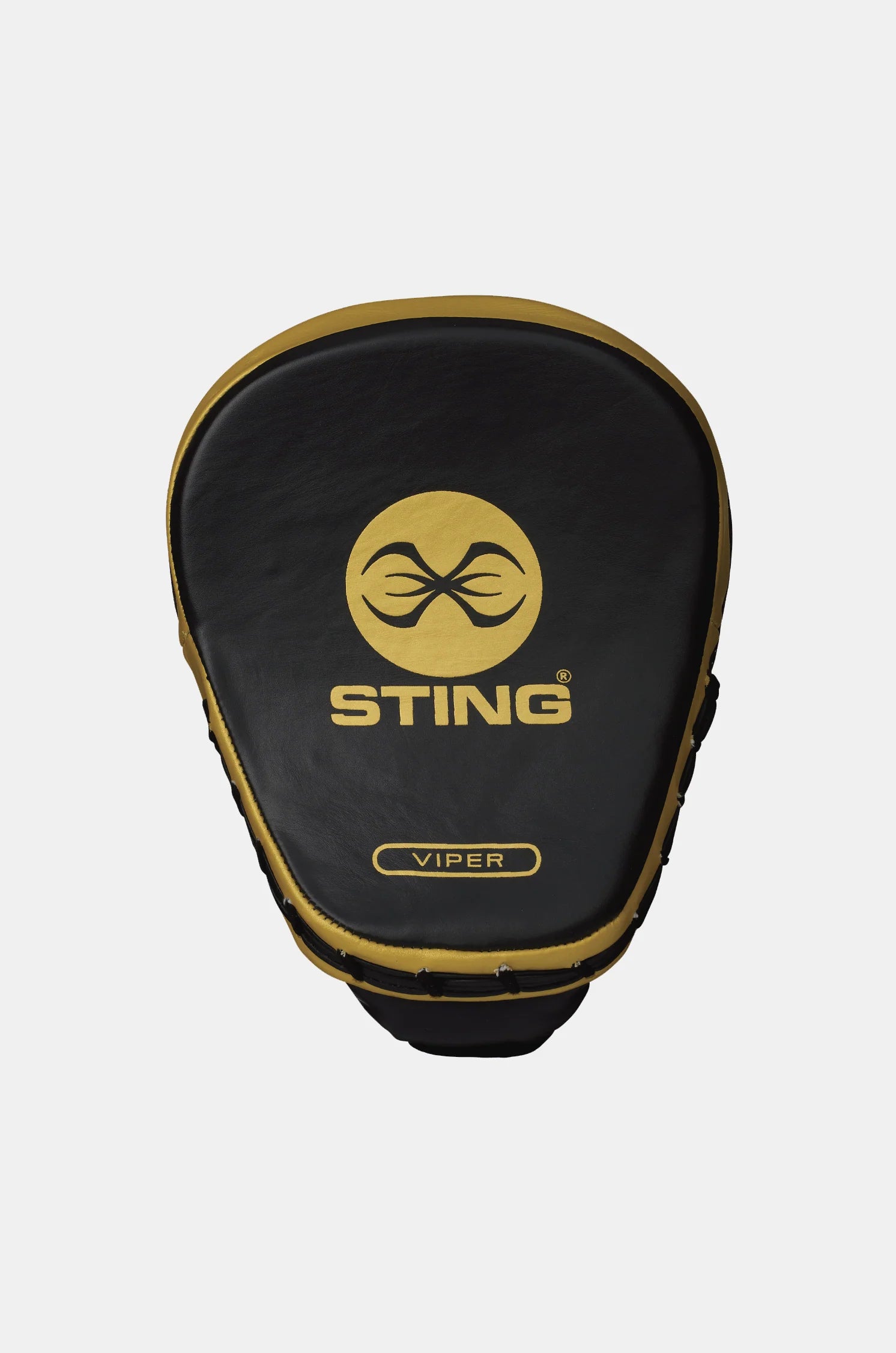 sting viper speed focus mitts black gold boxing pads