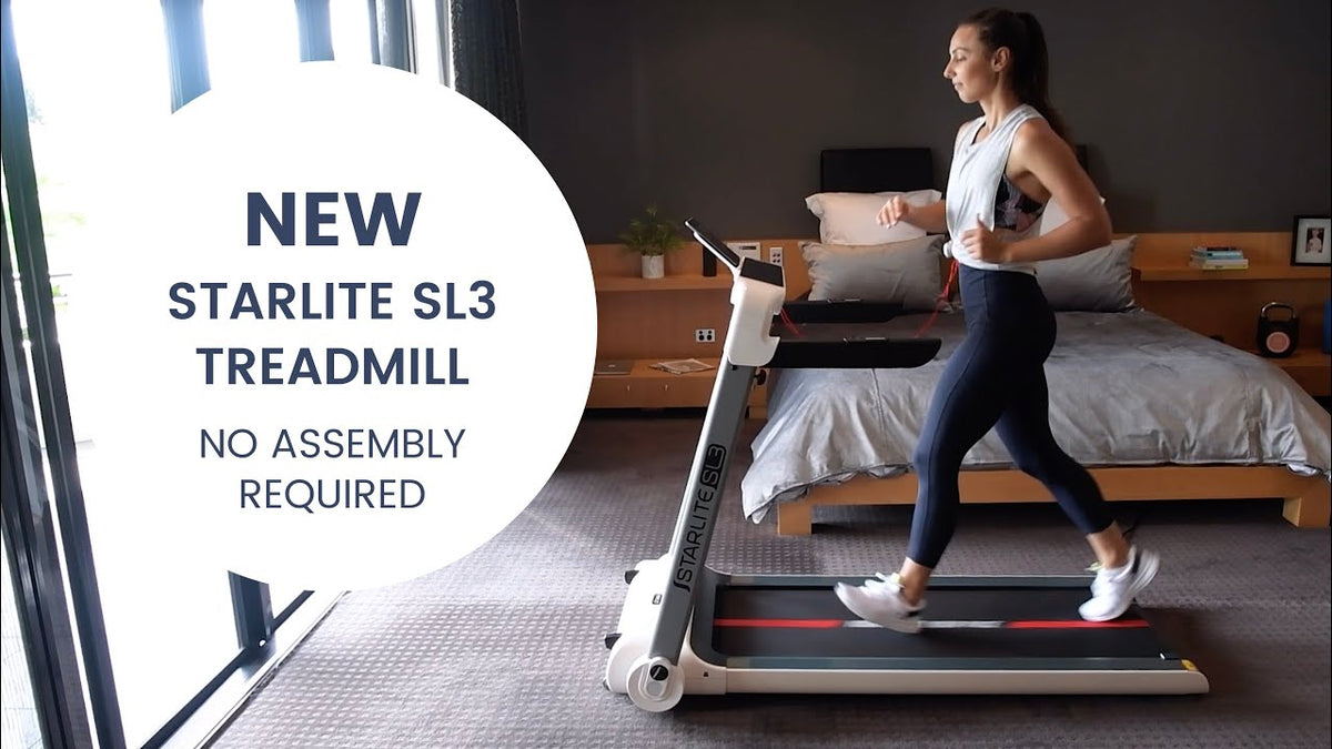 Starlite 3 Pro Motorised Treadmill No Setup Required