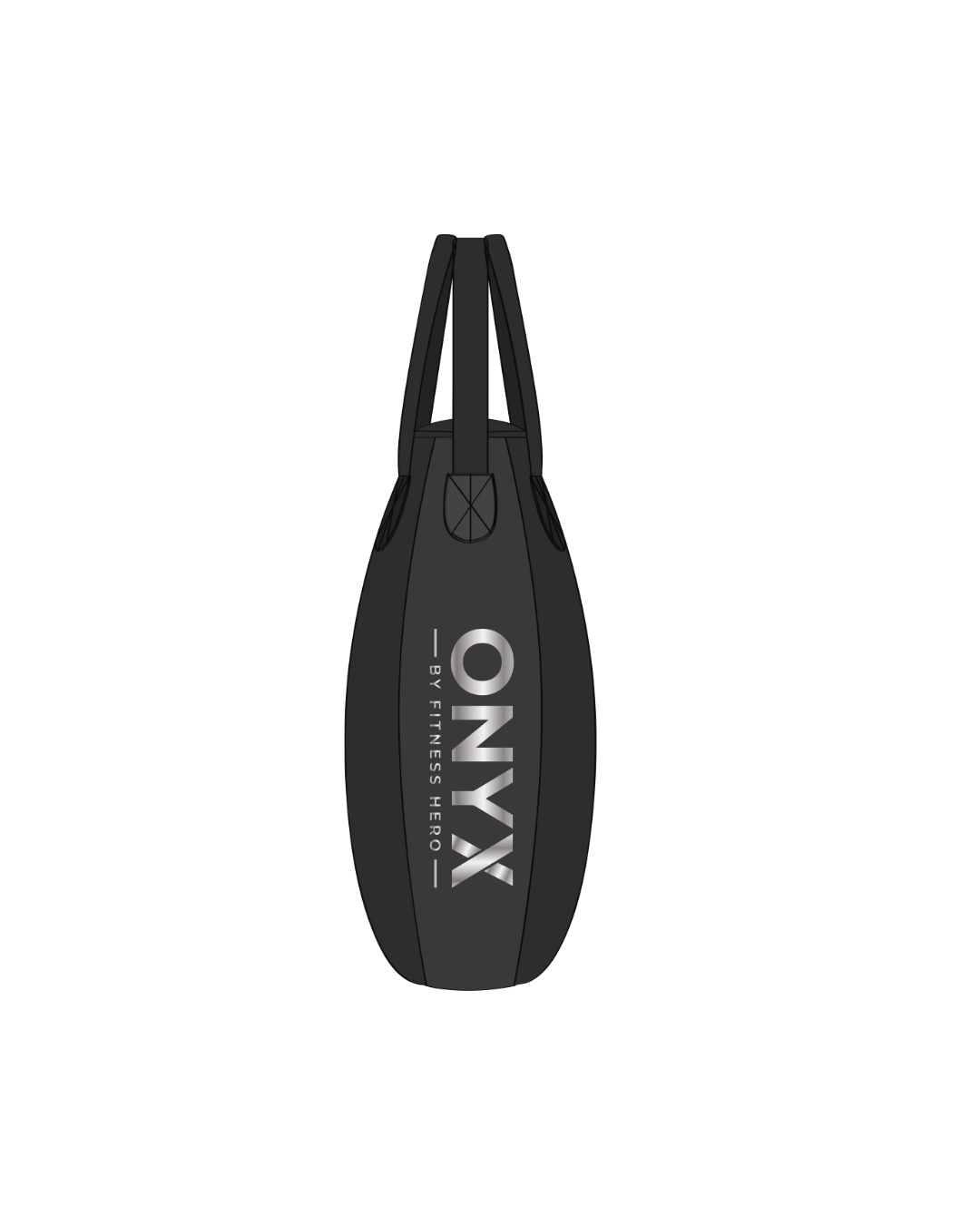onyx mini teardrop boxing bag t-flex leather 90cm