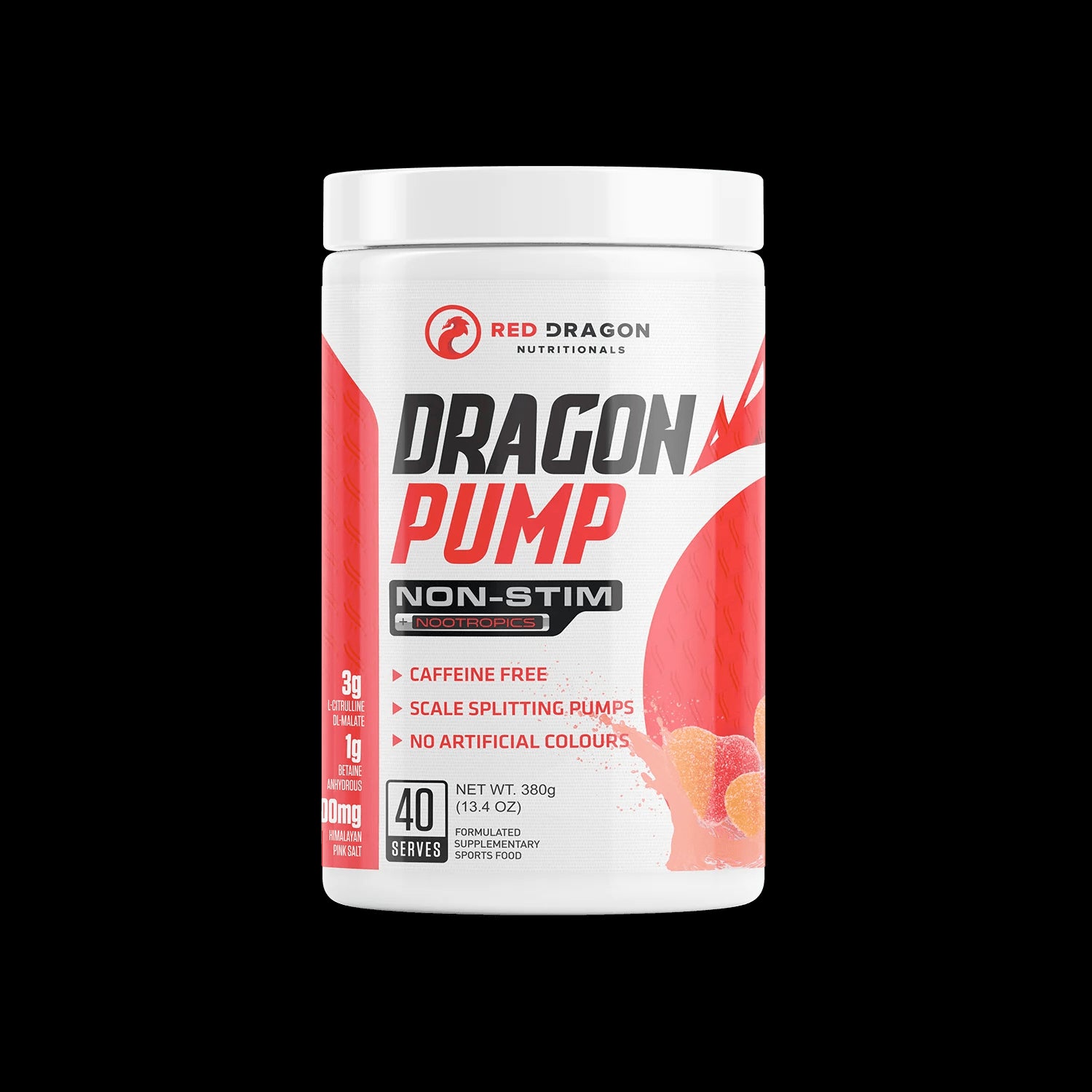 RED DRAGON Dragon Pump - Non Stim Pre-Workout | 40 Serves