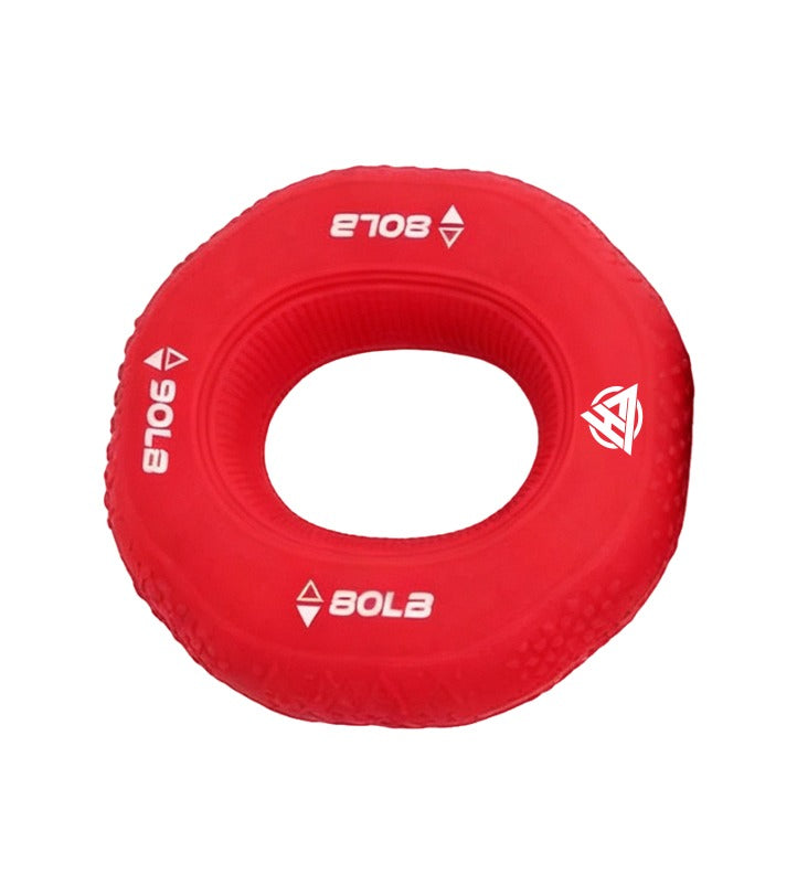 Fitness Hero silicone hand grip ring blue turquoise 20lb 30lb resistance