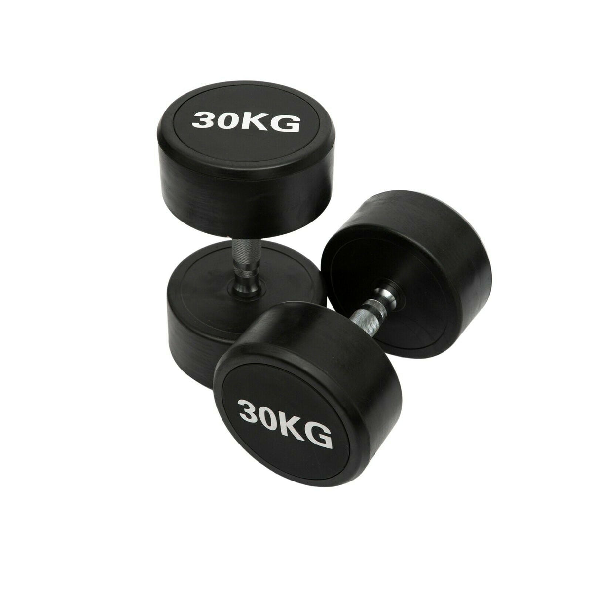 Commercial Round PU Dumbbell Full Set | 12 Pairs - Fitness Hero
