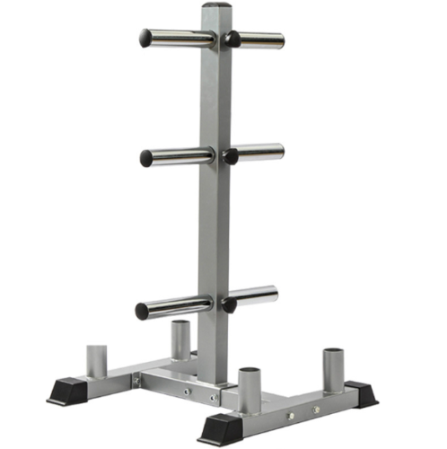 Olympic Weight Plate & Barbell Storage Tree | 400kg Load Capacity - Fitness Hero Brand new