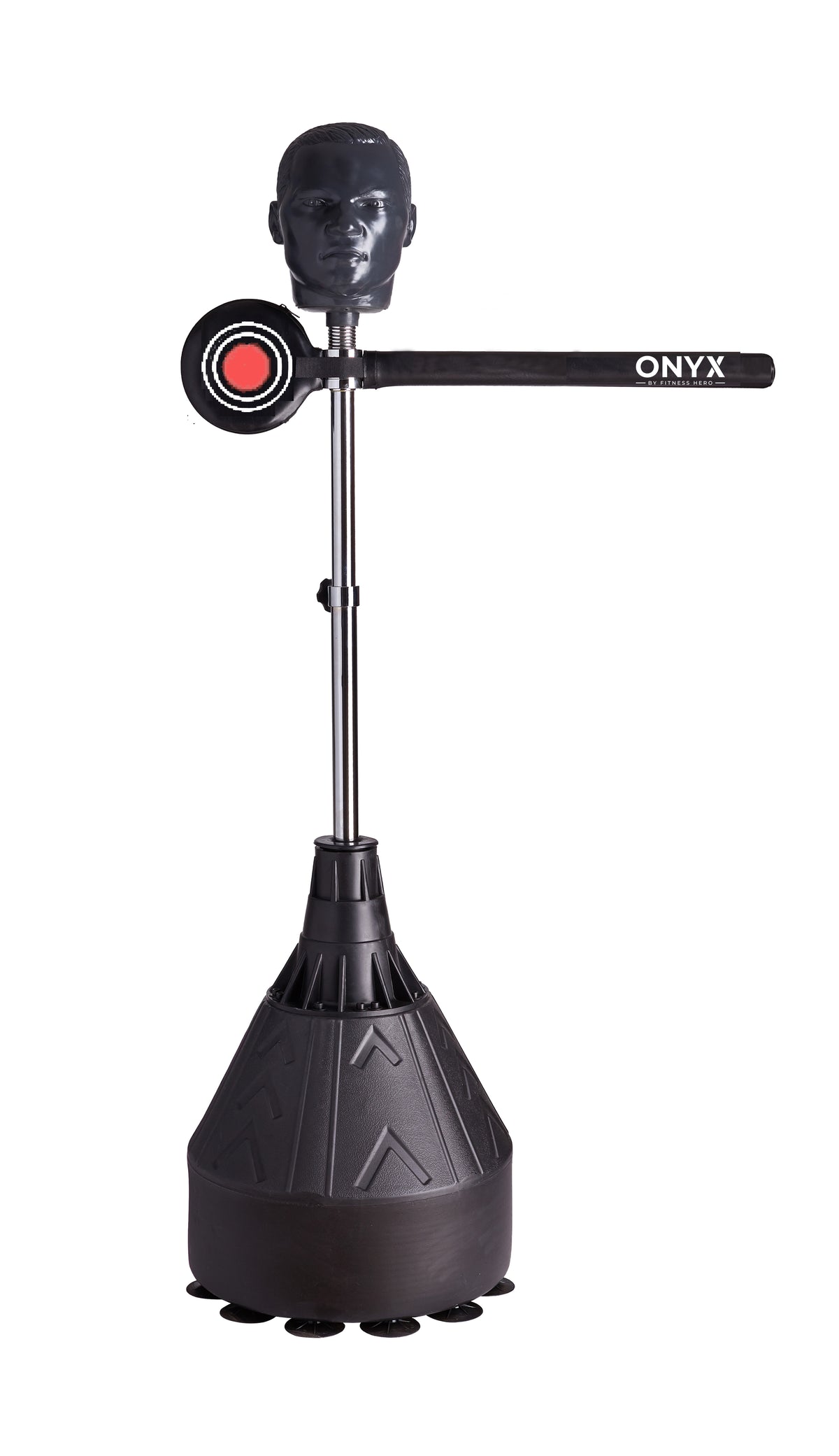 spinning reflex boxing bar with dummy head wall mount reflex trainer

