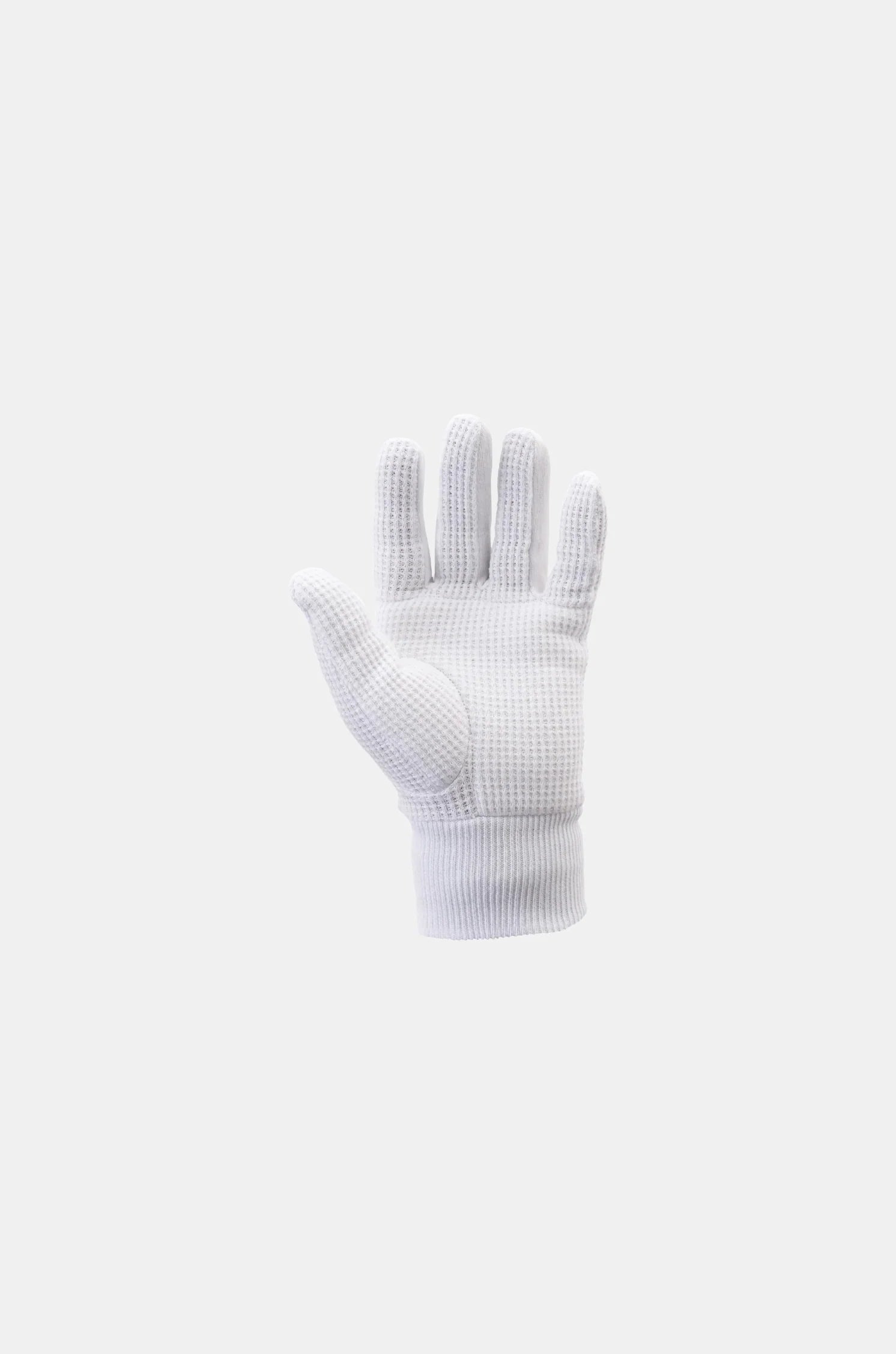 sting air weave cotton glove inners white boxing wraps front view