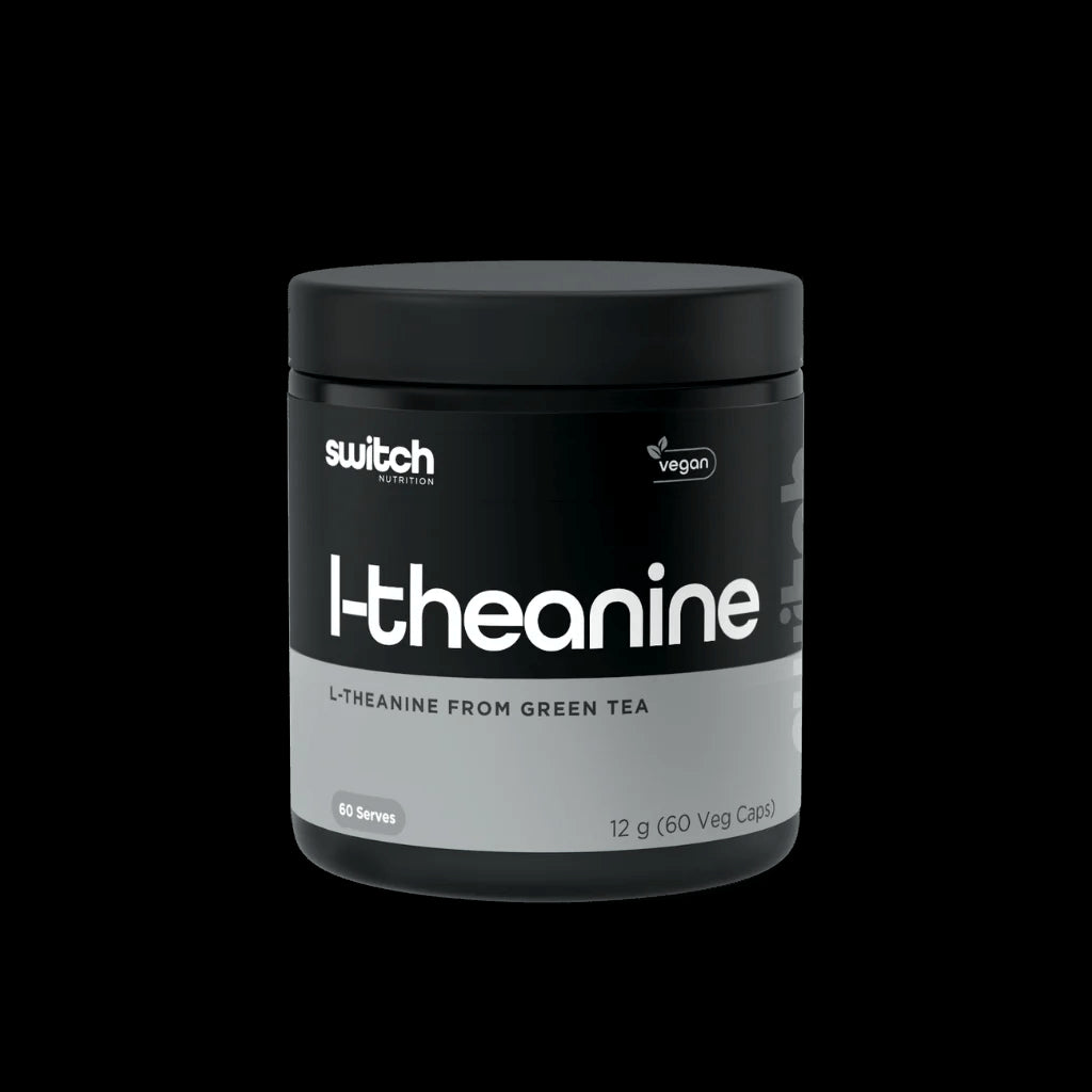 100% Pure Green Extract L-Theanine By Switch Nutrition Capsules | 200mg