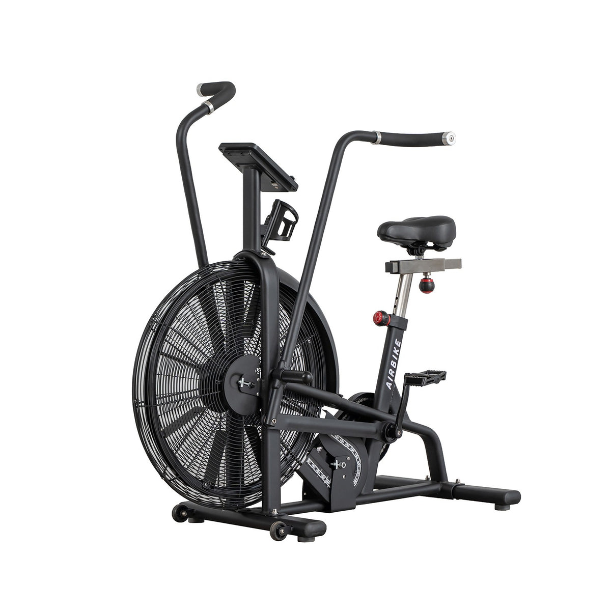 XF50 Commercial Air Bike included in the Ultimate Self-Generating Cardio Package - infinite fan resistance with dual-action arms