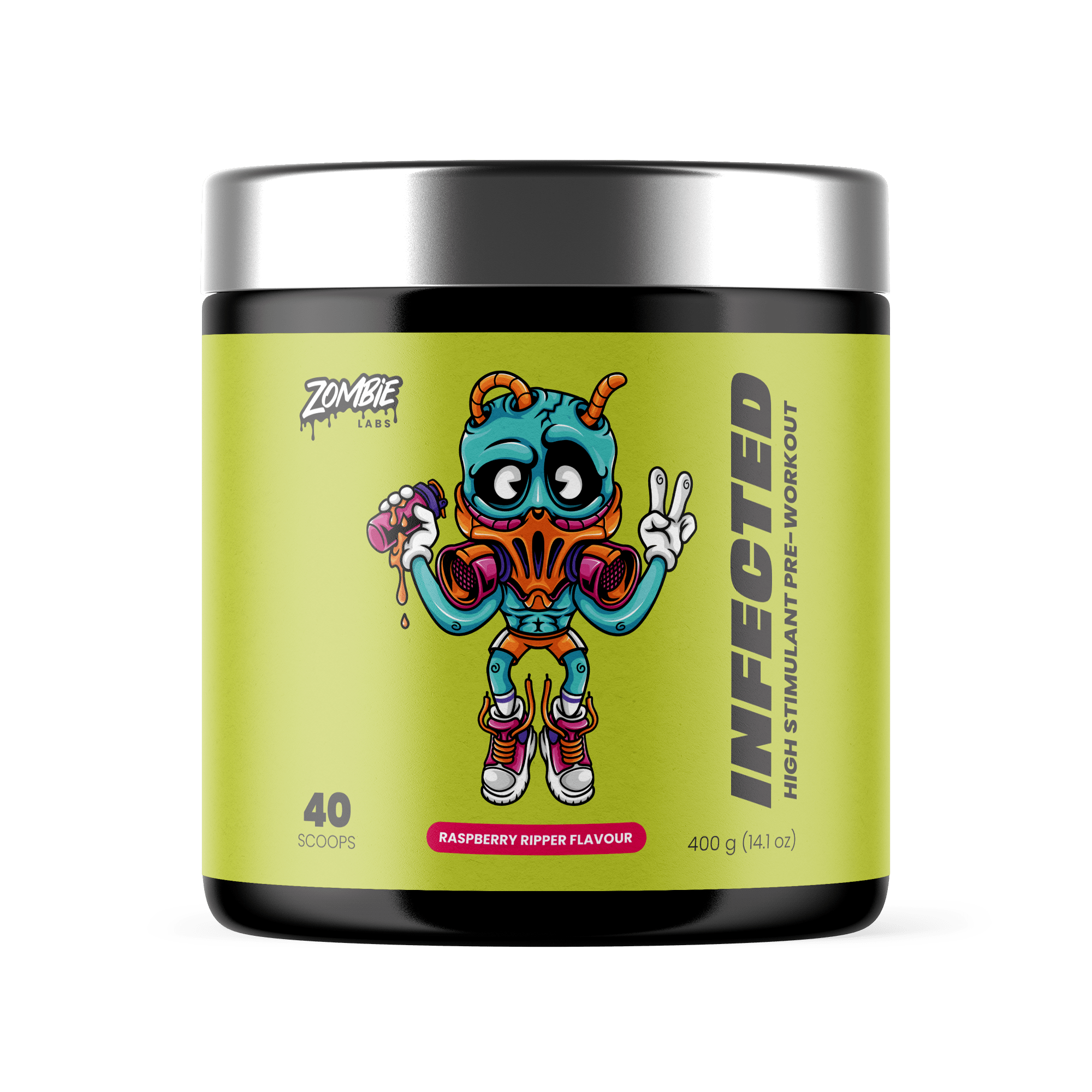 Infected High Stim Pre-Workout by Zombie Labs