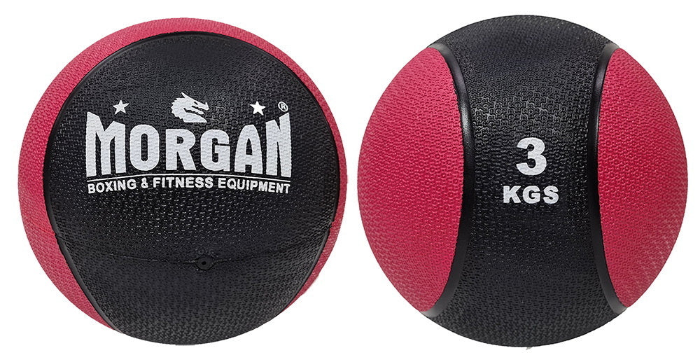 Morgan Rubber Medicine Balls - Commercial Grade [3kg-10kg] - Fitness Hero Brand new