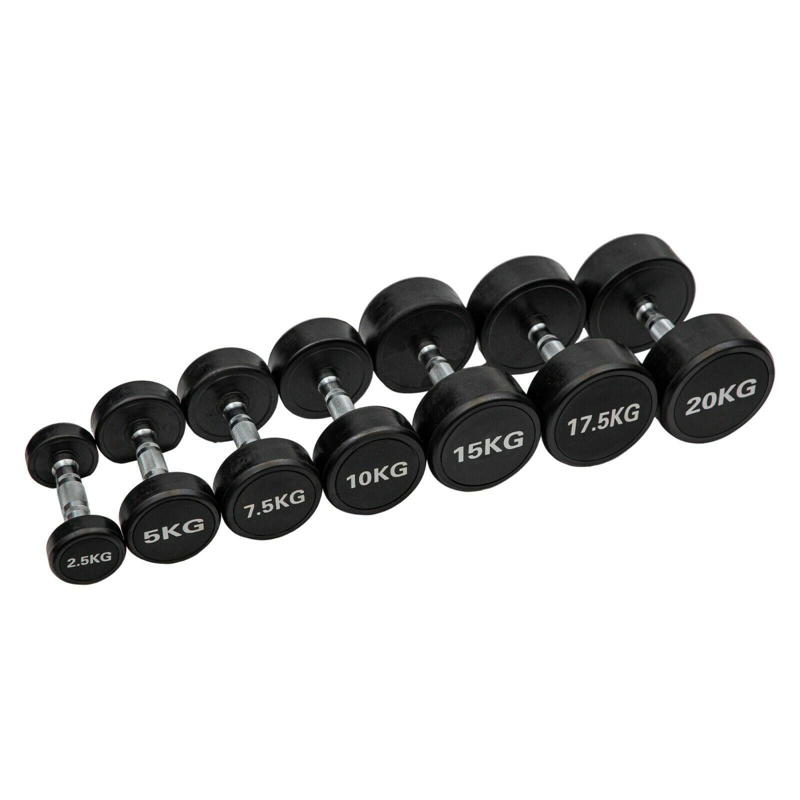 Commercial Round Dumbbells (Sold in Pairs) [IN STOCK] - Fitness Hero Brand new
