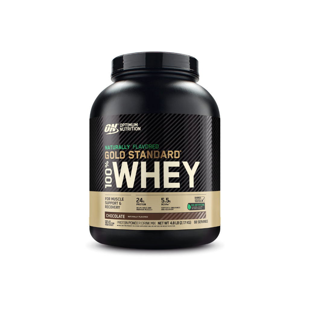 Fitness Hero Presents Naturally Flavored GOLD STANDARD 100% WHEY. No Artificial Flavors, Sweeteners or Colors.The World's Best-Selling Whey Protein Powder with 24 Grams of Protein per Serving to promote muscle strength and repair
