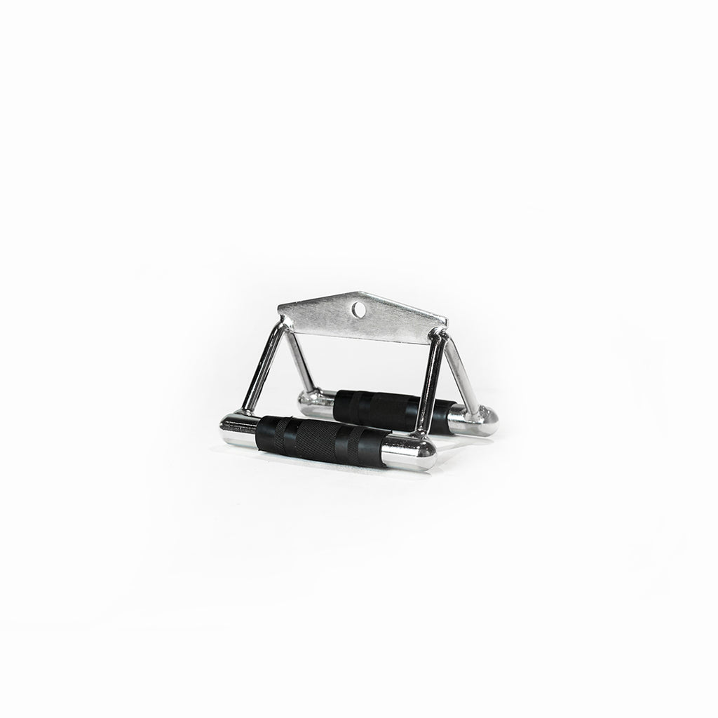 Seated Cable Row V-Bar - Rubber Handle