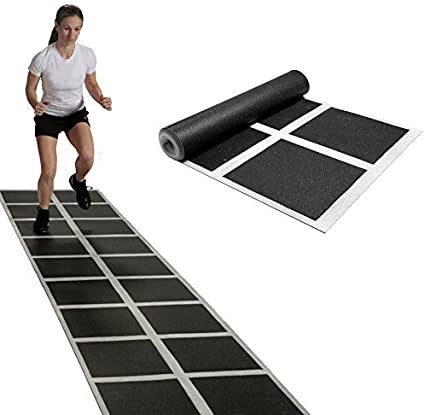 Double Step Rubber Roll Out Agility Ladder - Fitness Hero Brand new