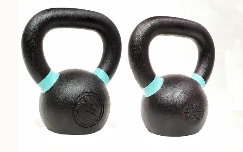 V2 Powder Coated Cast Iron Kettlebells | 4kg - 32kg - Fitness Hero Brand new