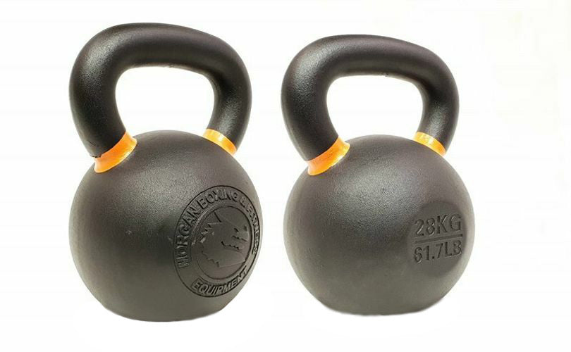 Morgan V2 Powder Coated Cast Iron Kettlebells (4kg - 32kg) - Fitness Hero Brand new