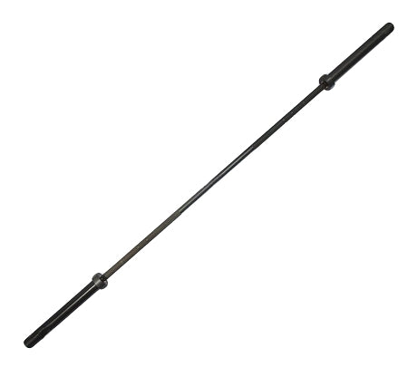 2.2m Olympic Barbell - Black | 320kg Load Capacity