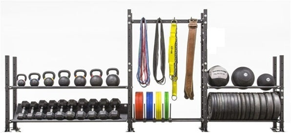 Multi-Purpose Home Gym Storage Rack - Fitness Hero Brand new
