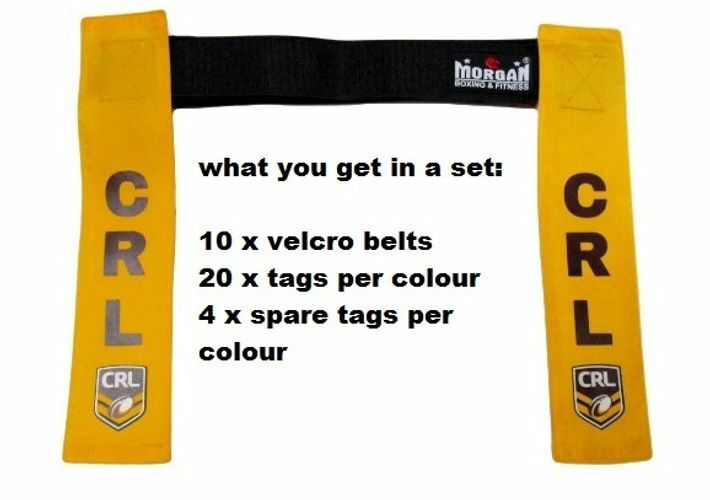 MORGAN CRL LEAGUE TAG SETS - Fitness Hero Brand new
