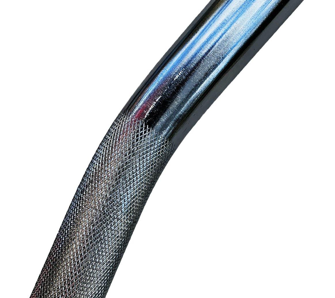 Olympic EZ Curl Bar | Harden Chrome  250kg Max Capacity