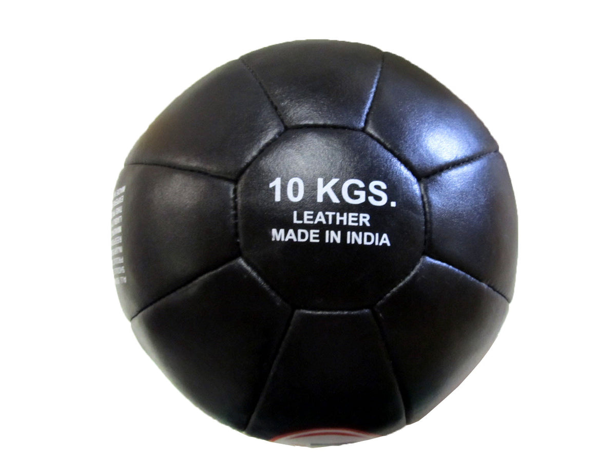 Morgan Leather Medicine Balls - [3kg-10kg] - Fitness Hero Brand new