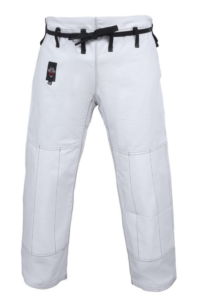 Dragon BJJ Fightwear Pants - IBJJF Approved | White - Fitness Hero Brand new