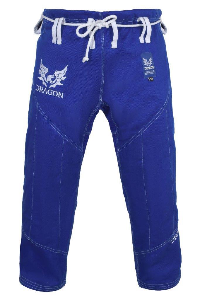 Dragon BJJ Gi - IBJJF Approved | Blue  [450gsm] - Fitness Hero Brand new