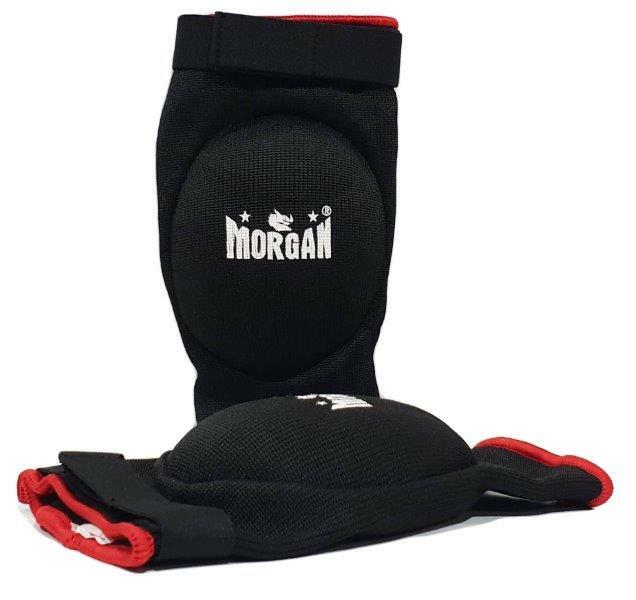 The Fitness Hero elasticated elbow protector by Morgan sports is made using a highly versatile lightweight material to keep you agile and protected at all times. Available in 3 colours, red blue &amp; black