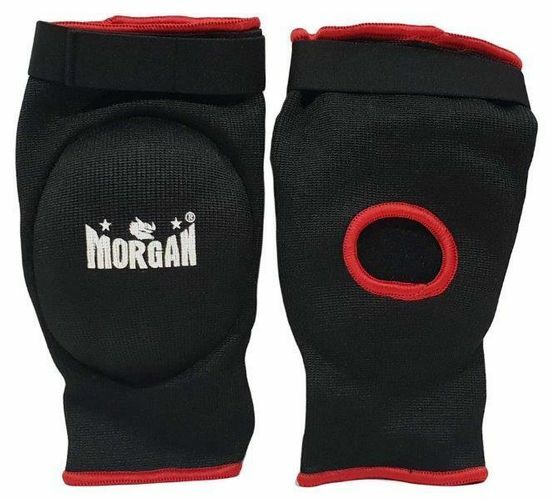 The Fitness Hero elasticated elbow protector by Morgan sports is made using a highly versatile lightweight material to keep you agile and protected at all times. Available in 3 colours, red blue &amp; black