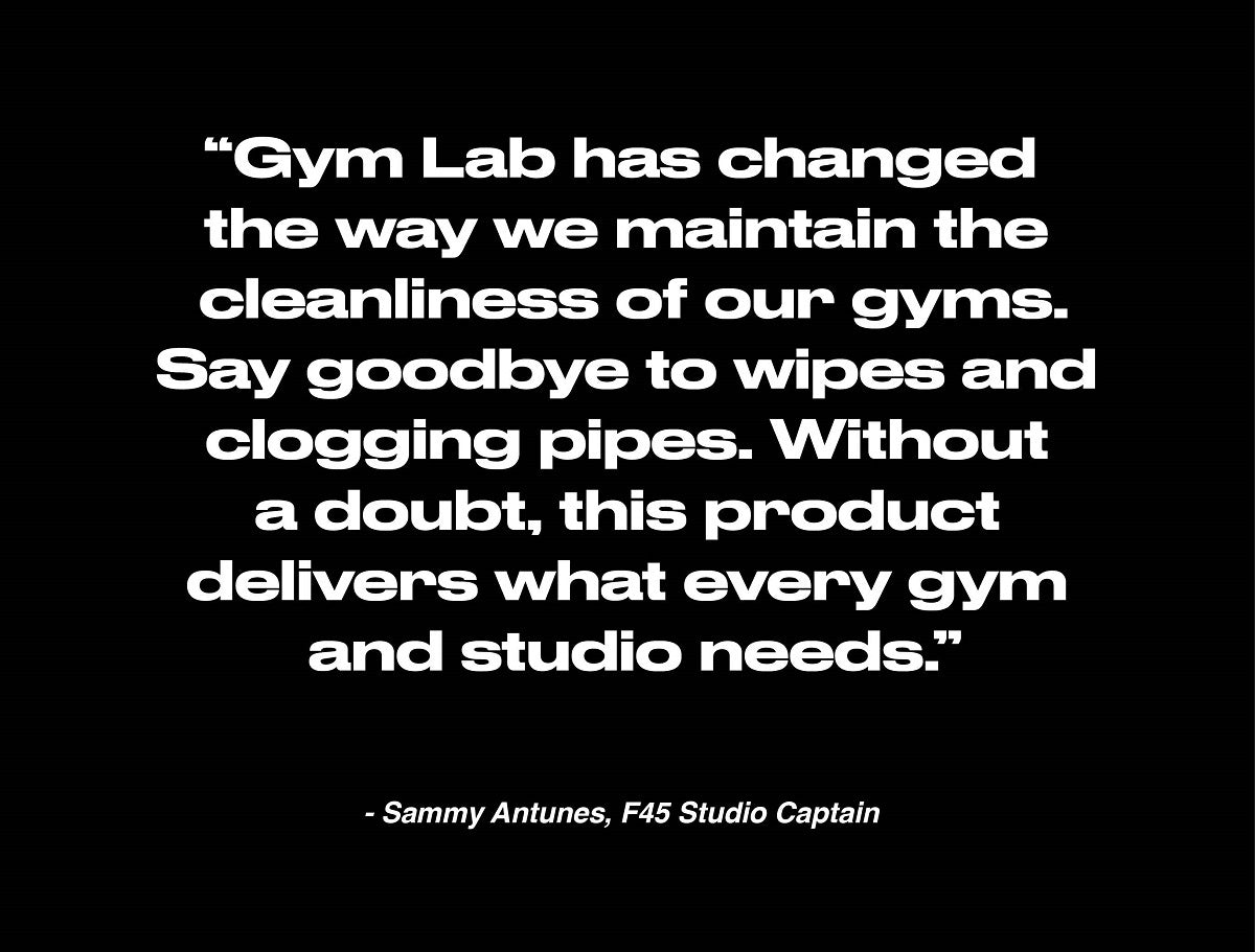 Gym Lab Sanitizer | Multipurpose - Fitness Hero Brand new