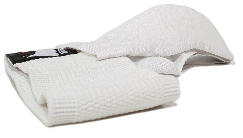 FITNESS HERO Sells the Morgan elastic groin guard is a simple-to-wear and no-fuss groin protector. Designed using an extra-wide and tight elastic strap with additional velcro cup pouch, these jocks allow you to use other cups at any time. The elastic groin guard can be used for virtually any contact sport offering a comfortable and secure fit. available in two colours &amp; 5 sizes. This is the white version