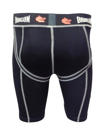 Dragon Compression Shorts with Tri-Flex Groin Cup - Fitness Hero Brand new
