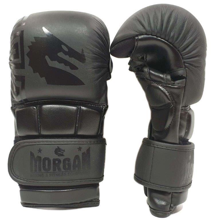 Morgan Leather B2 Bomber MMA Sparring GLoves available in 4 sizes. 