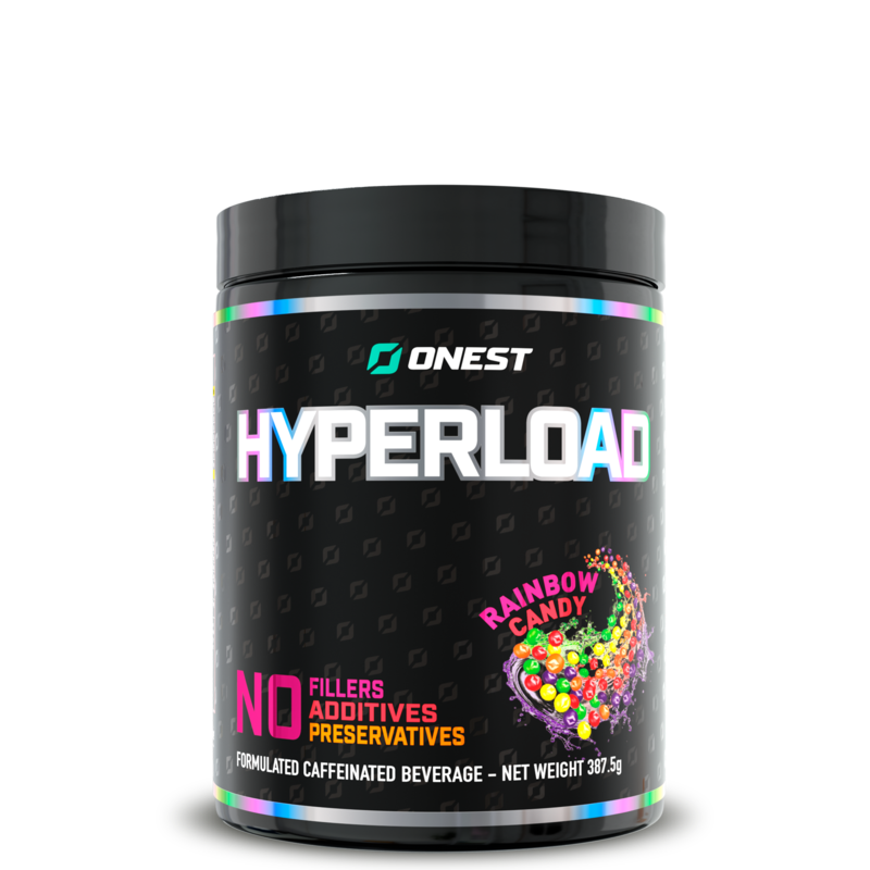 [ONEST] Hyperload | Pre-Workout | 3 Flavours - Fitness Hero Brand new