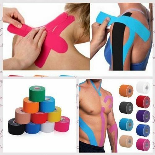 MORGAN KINESIOLOGY MUSCLE TAPE (5m x 5cm) - Fitness Hero Brand new