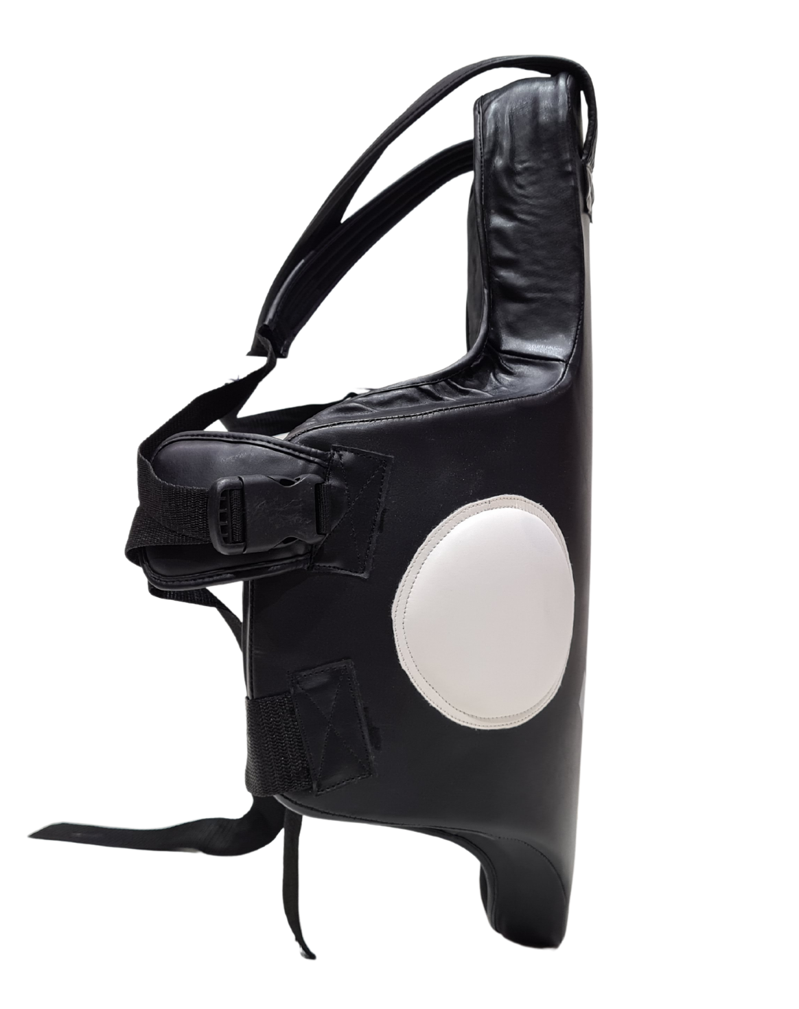 The Morgan Elite Body Protector has been a favourite of trainers for years. Its sleek, elongated, and contoured wrap-around design fits snugly