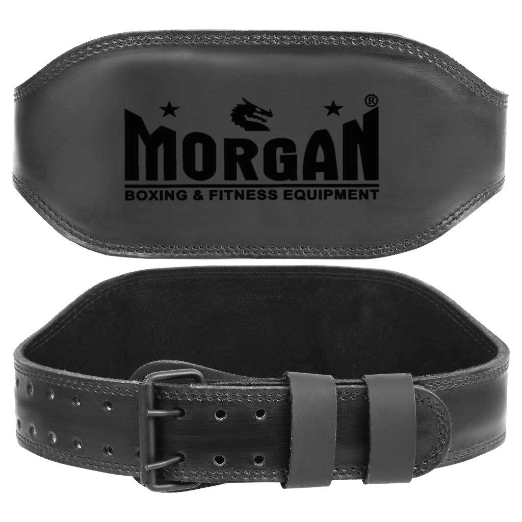 Morgan B2 Bomber Leather Weightlifting Belt | 15cm Wide - Fitness Hero Brand new