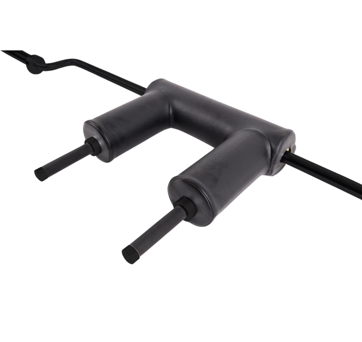 Morgan Elite Safety Squat Bar | Black Harden Chrome | 2.2m - Fitness Hero Brand new