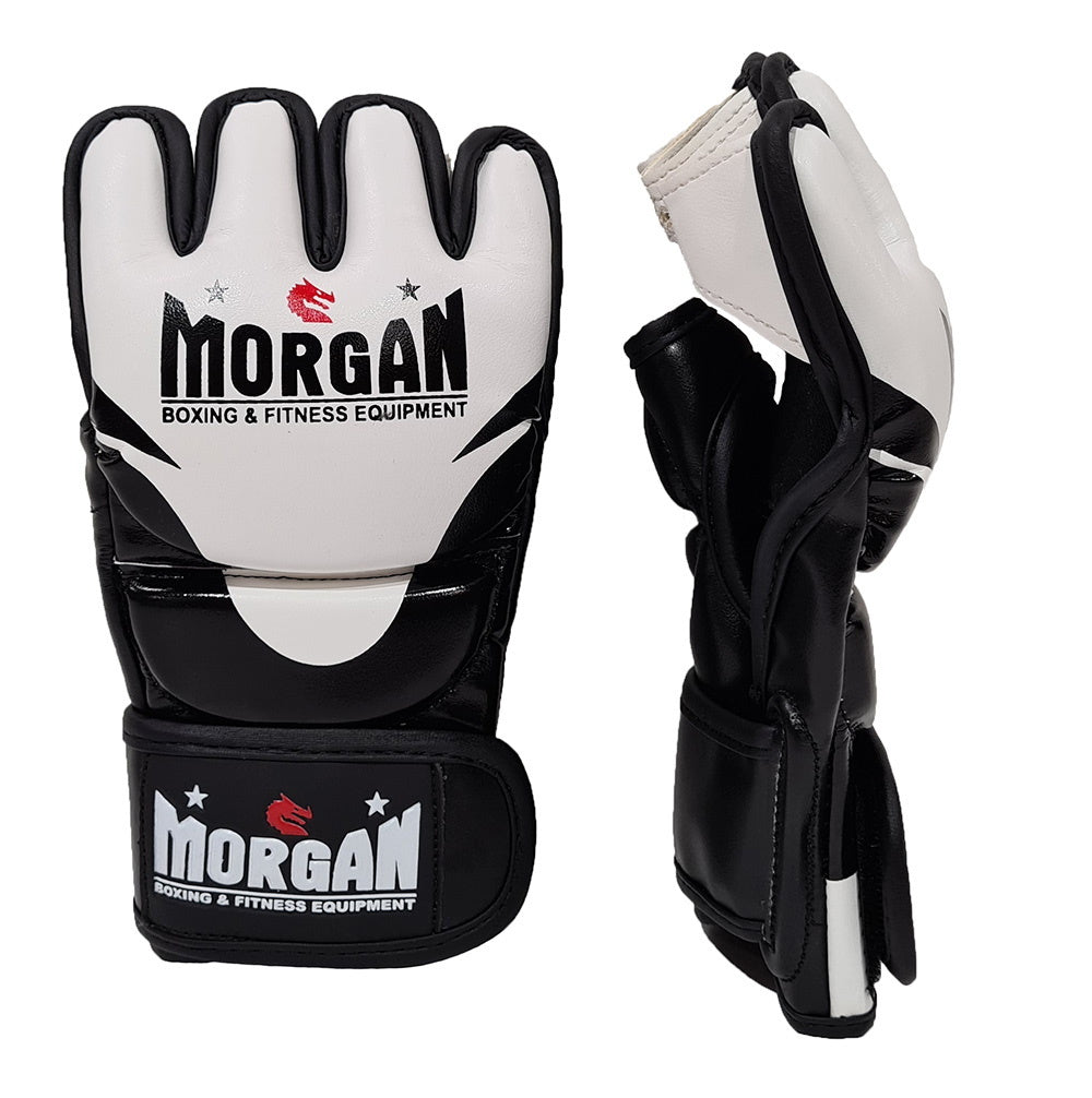 The Fitness Pre-curved MMA gloves have been designed and crafted using a high impact pre-curved latex inner foam, offering quad-core layering ensures that the gloves maintain their shape regardless of the training environment.  Using a V2 ATF grade synthetic leather ensures that the gloves remain well priced whilst offering maximum durability