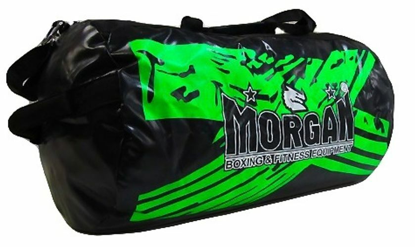 The Fitness Hero Bangkok (BKK) vinyl duffel gear gym bag by Morgan Sports is a great storage solution for your BKK range of fight gear or for your group training equipment. It allows you to store up to 6 x sets of focus pads and mitts. Available in 2 colours, green & pink