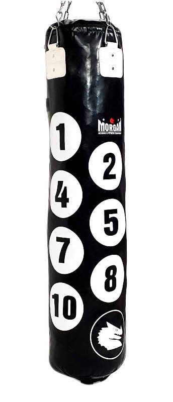 Morgan 5ft Numbered Hanging Punch Bag, alternate view