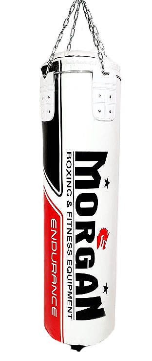 The Fitness Hero V2 endurance punch bag by Morgan Sports is the essence of a true heavyweight punch bag, measuring 42 cm in diameter and approx 50 kg makes this one of the widest punch bags available to purchase in Australia.  Manufactured using our signature 1050D ripstop vinyl,