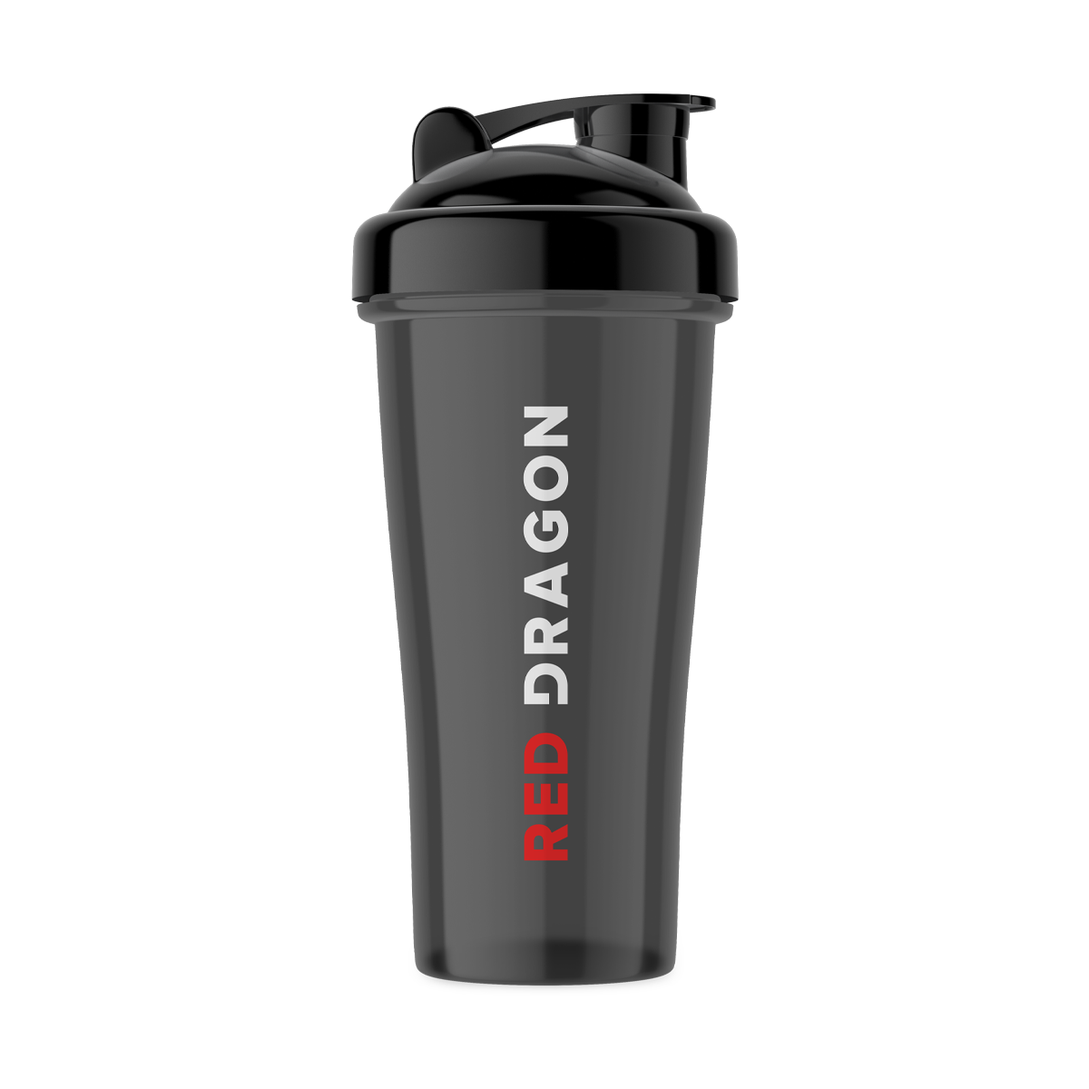 [RED DRAGON] Shaker Bottle - Black 700ml - Fitness Hero Brand new