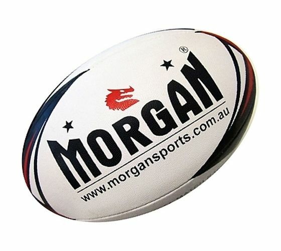 MORGAN MATCH 4-PLY RUGBY LEAGUE BALL - Fitness Hero Brand new