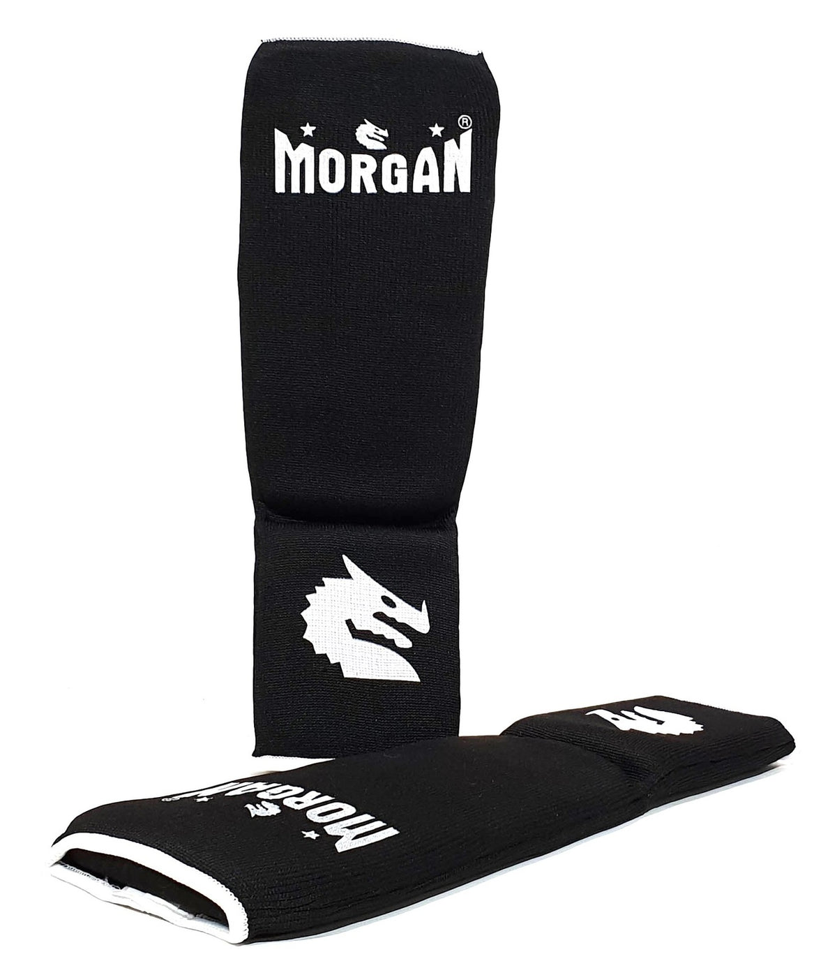 Morgan Elastic Cotton Shin &amp; Instep Protectors - Fitness Hero Brand new